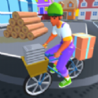 纸张运送自行车冲刺3D最新版 纸张运送自行车冲刺3D最新版
